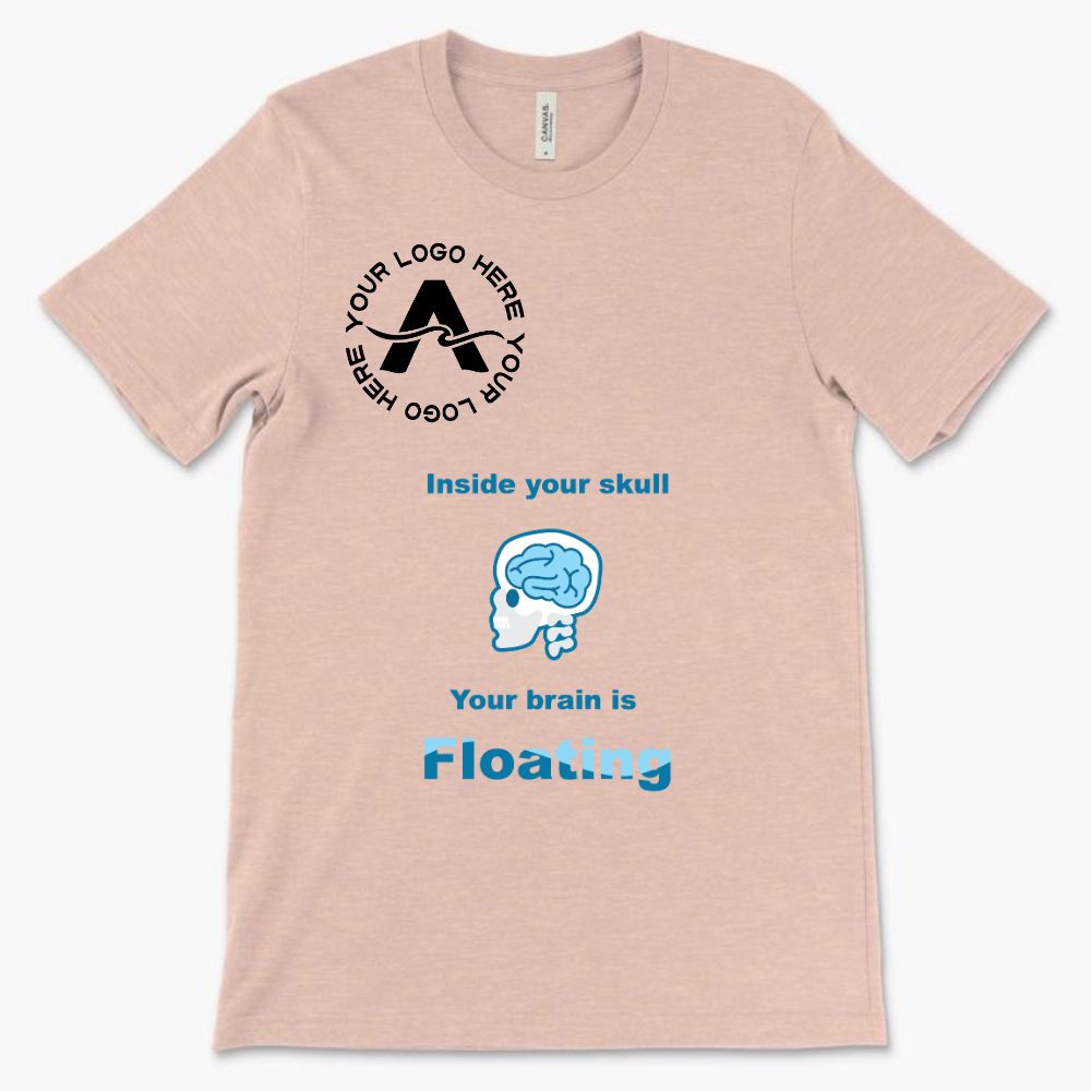 Inside your Skull Your Brain is Floating *With Your Logo*
