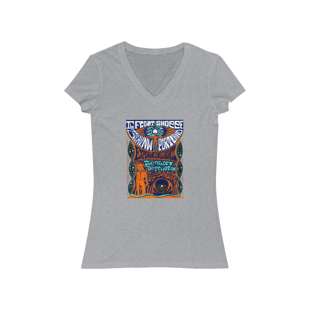The Float Shoppe Retro - Short Sleeve V-Neck Tee