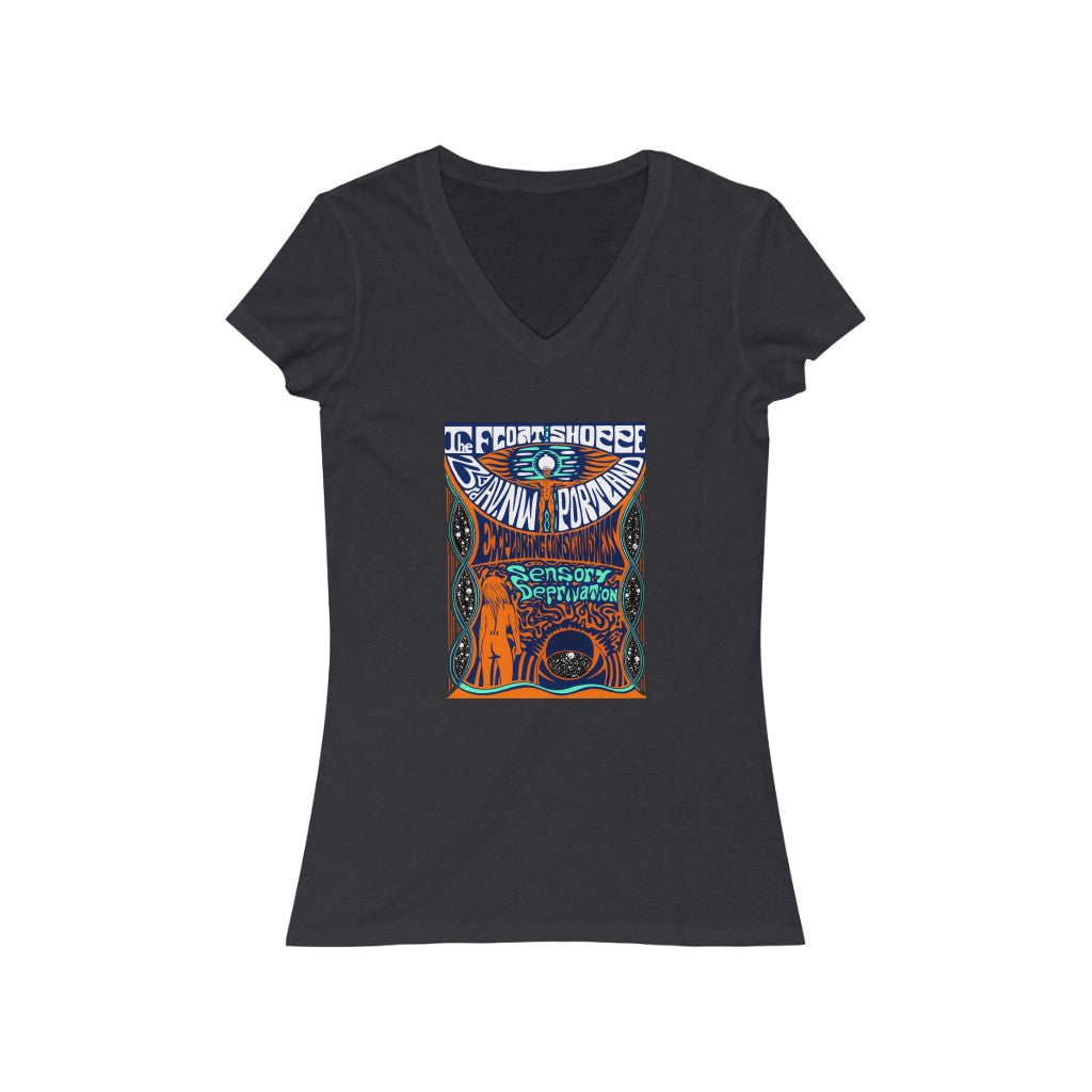 The Float Shoppe Retro - Short Sleeve V-Neck Tee