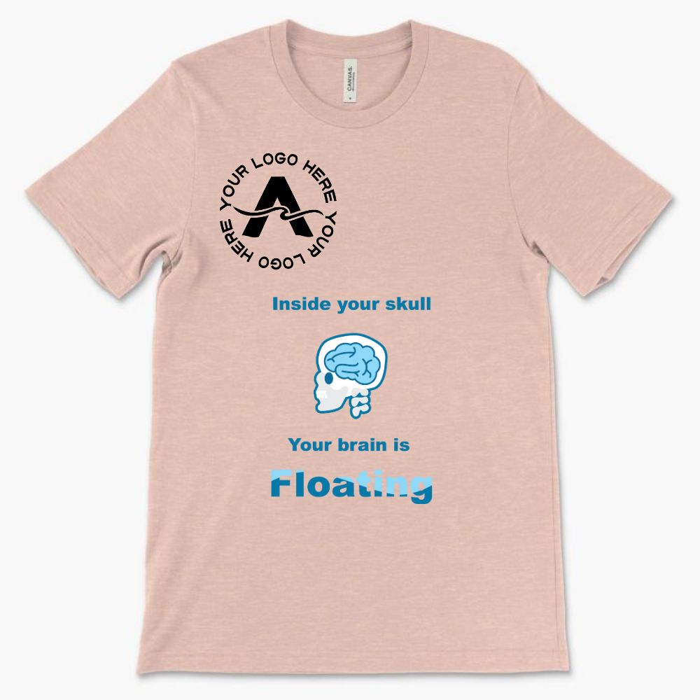 Inside your Skull Your Brain is Floating *With Your Logo*
